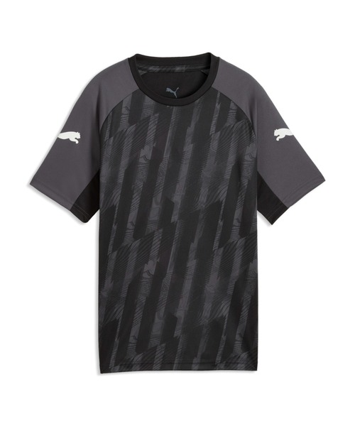 PUMA(プーマ)の「PUMA プーマ キッズ INDIVILIGA グラフィック 半袖 シャツ 120-160cm individualLIGA Gra(Tシャツ/カットソー・キッズ・ブラック系その他5/ブラック・130/120/150/140/160)」の2枚目の写真