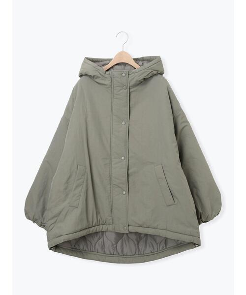 Samansa Mos2（サマンサ モスモス）の「【ZOZO限定】モンスターパーカー（ブルゾン・レディース・カーキ/ブラック/キナリ・F）」の4枚目の写真