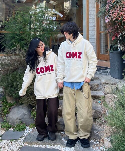 COMMONZ(コモンズ)の「フェルトロゴフードパーカー_クリーム(パーカー・レディース・その他・FREE)」の15枚目の写真