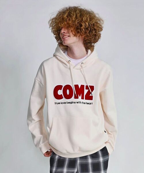 COMMONZ(コモンズ)の「フェルトロゴフードパーカー_クリーム(パーカー・レディース・その他・FREE)」の17枚目の写真