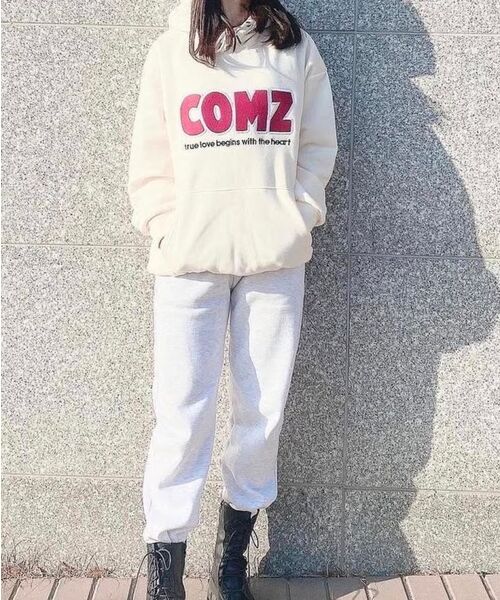 COMMONZ(コモンズ)の「フェルトロゴフードパーカー_クリーム(パーカー・レディース・その他・FREE)」の11枚目の写真
