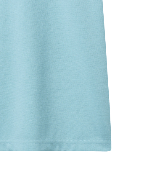 HIWITH(ハイウィーズ)の「チェリッシュ 半袖Tシャツ_ブルー(Tシャツ/カットソー・レディース・スカイブルー・FREE)」の2枚目の写真