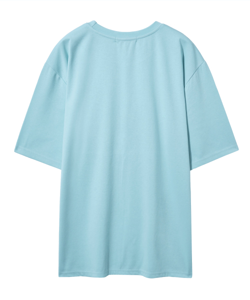 HIWITH(ハイウィーズ)の「チェリッシュ 半袖Tシャツ_ブルー(Tシャツ/カットソー・レディース・スカイブルー・FREE)」の7枚目の写真