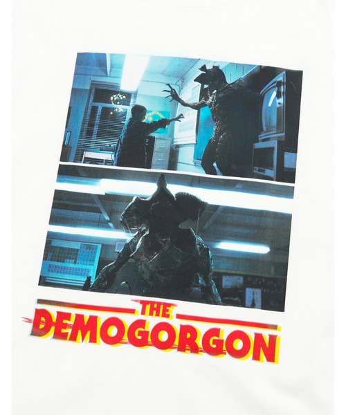 Little sunny bite（リトルサニーバイト）の「【Little sunny bite】stranger things x little sunny bite demogorgon tee（Tシャツ/カットソー・レディース・ブラック/ホワイト/ピンク・MEDIUM/SMALL）」の22枚目の写真