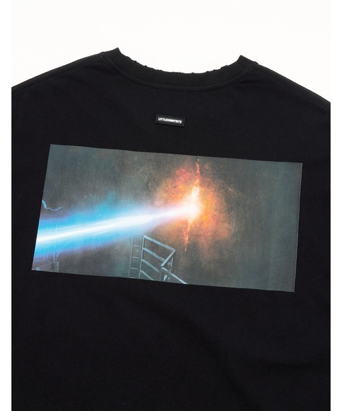 Little sunny bite（リトルサニーバイト）の「【Little sunny bite】stranger things x little sunny bite demogorgon tee（Tシャツ/カットソー・レディース・ブラック/ホワイト/ピンク・MEDIUM/SMALL）」の16枚目の写真