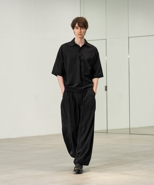 CITY TOKYO（シティトウキョウ）の「【CITY TOKYO/シティートーキョー】Cool-flex ﾎﾟﾛｼｬﾂ（ポロシャツ・メンズ・ブラック/カーキ・1/2）」の3枚目の写真