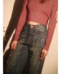 EVRIS | bijouワイドデニムパンツ(デニムパンツ)