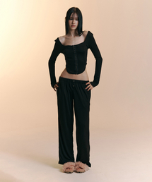 Joan Lounge Pants (Black)