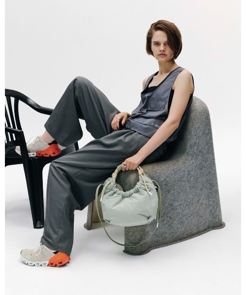 F/CE. (エフシーイー)の「F/CE. PAPER NYLON HANDLE BAG / エフシーイー ペーパーナイロン ハンドルバッグ(トートバッグ・レディース・ブラック/グリーン系その他・FREE)」の16枚目の写真