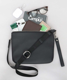 REGiSTA（レジスタ）の「スプリットレザー（牛床革） ダブル丸カン 2WAY ショルダーバッグ クラッチバッグ（クラッチバッグ）」