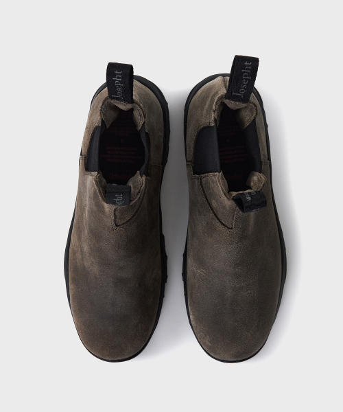 JOSEPHT（ジョセフ）の「WAXEDBOOTS GREY [VIBRAM/ENGLAND SUEDE]（ブーツ・メンズ・その他・27cm/28cm/29cm/26cm）」の4枚目の写真