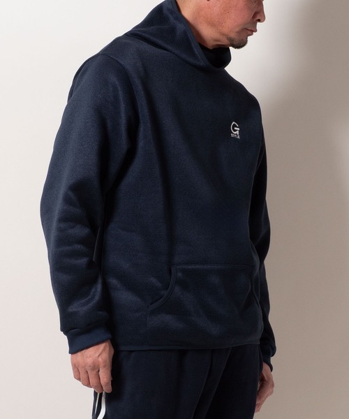 BAYBLO(ベイブロ)の「(SA) タートルネック ロゴ ニット フリース(スウェット・メンズ・グレー/ブラック/ネイビー・M/L/LL)」の8枚目の写真