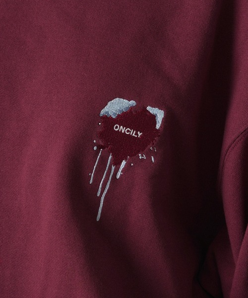 ONCILY(オンシェリー)の「MELTING HEART SPECIAL LOGO SWEAT / メルティングハートスペシャルロゴスウェット(スウェット・メンズ・ブラウン/チョコ/ボルドー・SMALL/MEDIUM/LARGE)」の17枚目の写真