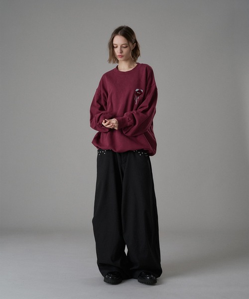 ONCILY(オンシェリー)の「MELTING HEART SPECIAL LOGO SWEAT / メルティングハートスペシャルロゴスウェット(スウェット・メンズ・ブラウン/チョコ/ボルドー・SMALL/MEDIUM/LARGE)」の19枚目の写真