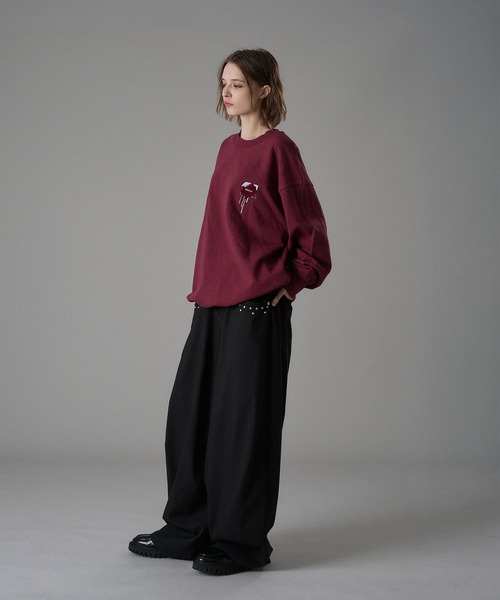 ONCILY(オンシェリー)の「MELTING HEART SPECIAL LOGO SWEAT / メルティングハートスペシャルロゴスウェット(スウェット・メンズ・ブラウン/チョコ/ボルドー・SMALL/MEDIUM/LARGE)」の20枚目の写真