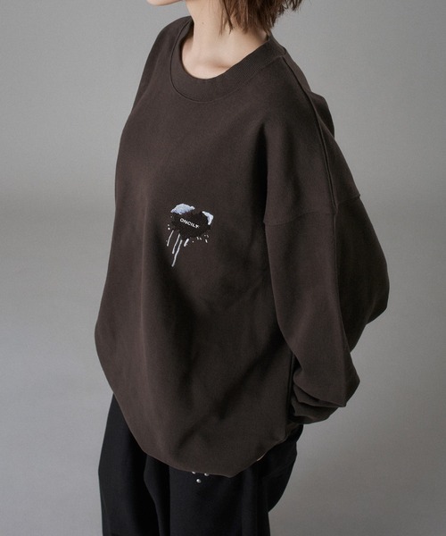 ONCILY(オンシェリー)の「MELTING HEART SPECIAL LOGO SWEAT / メルティングハートスペシャルロゴスウェット(スウェット・メンズ・ブラウン/チョコ/ボルドー・SMALL/MEDIUM/LARGE)」の6枚目の写真