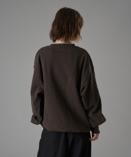 ONCILY(オンシェリー)の「MELTING HEART SPECIAL LOGO SWEAT / メルティングハートスペシャルロゴスウェット(スウェット・メンズ・ブラウン/チョコ/ボルドー・SMALL/MEDIUM/LARGE)」の7枚目の写真