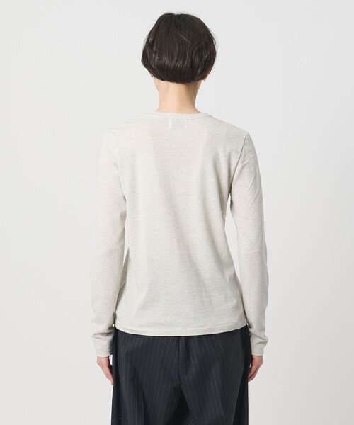 UNITED ARROWS(ユナイテッドアローズ)の「ラメ テンジク ロングスリーブ カットソー(Tシャツ/カットソー・レディース・シルバー/ゴールド/ダークグレー・FREE)」の13枚目の写真