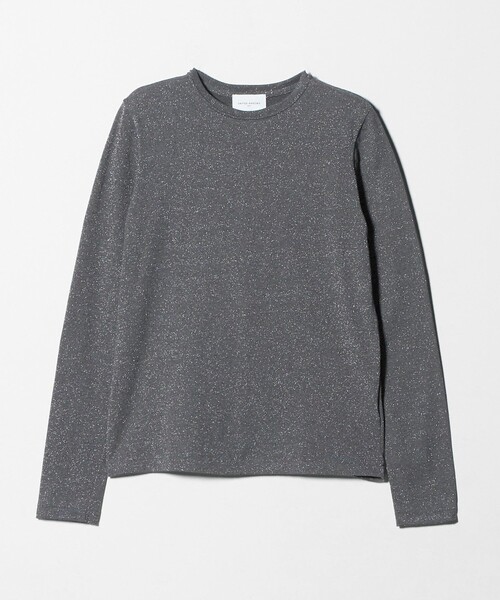 UNITED ARROWS(ユナイテッドアローズ)の「ラメ テンジク ロングスリーブ カットソー(Tシャツ/カットソー・レディース・シルバー/ゴールド/ダークグレー・FREE)」の14枚目の写真