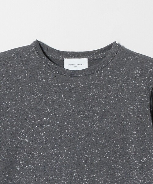 UNITED ARROWS(ユナイテッドアローズ)の「ラメ テンジク ロングスリーブ カットソー(Tシャツ/カットソー・レディース・シルバー/ゴールド/ダークグレー・FREE)」の16枚目の写真