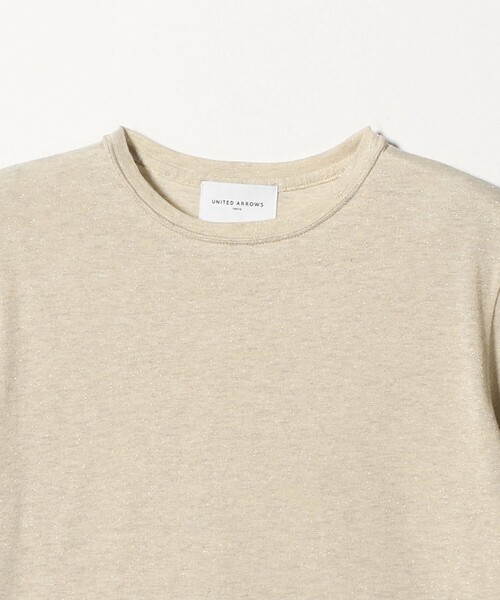 UNITED ARROWS(ユナイテッドアローズ)の「ラメ テンジク ロングスリーブ カットソー(Tシャツ/カットソー・レディース・シルバー/ゴールド/ダークグレー・FREE)」の21枚目の写真