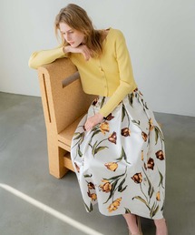 NOELA | チューリッププリントフレアスカート(スカート)