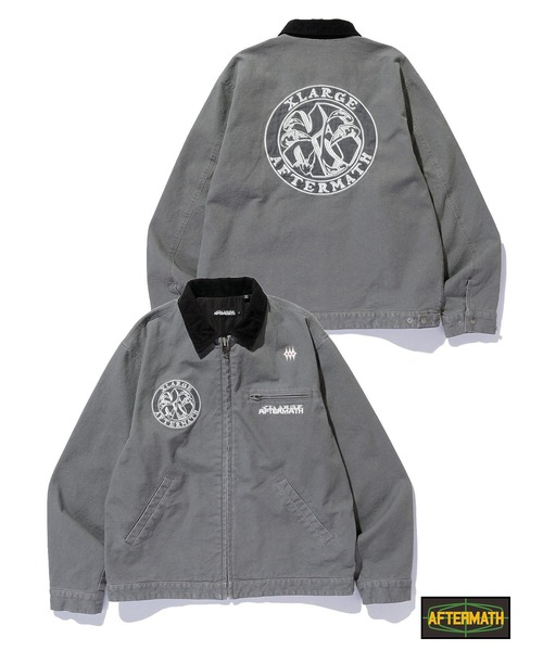 AFTERMATH（アフターマス）の「XLARGE×AFTERMATH WORK JACKET（その他アウター・メンズ・ブラック/グレー・XL/L/M/S）」の2枚目の写真
