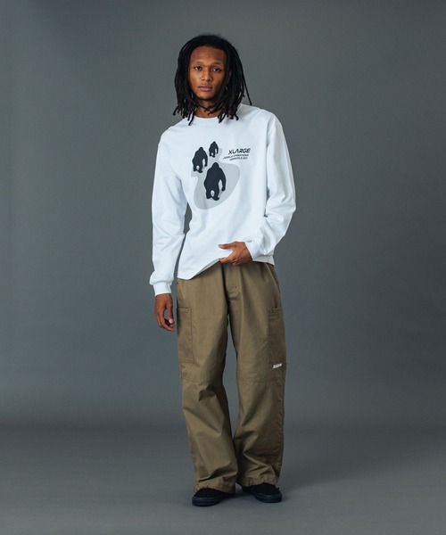 XLARGE（エクストララージ）の「DUCK CARGO PANTS（カーゴパンツ・メンズ・カーキ/ブラック/グレー・36inch/34inch/30inch/32inch）」の21枚目の写真