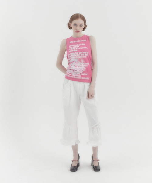 KATER(カーター)の「Capri Nylon Shirring Pants - IVORY(その他パンツ・レディース・その他・FREE)」の3枚目の写真