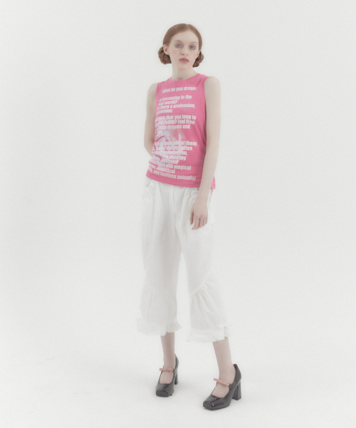 KATER(カーター)の「Capri Nylon Shirring Pants - IVORY(その他パンツ・レディース・その他・FREE)」の4枚目の写真