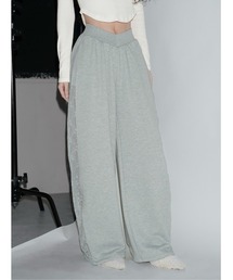 Darich | カラーラメスウェットバレルパンツ(その他パンツ)