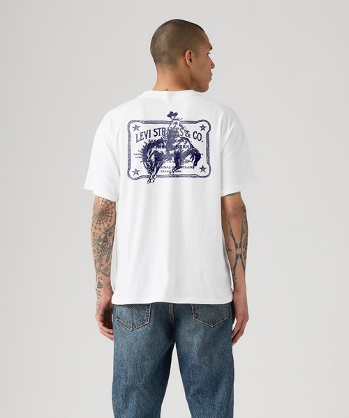 Levi's(リーバイス)の「Levi's/リーバイス ヴィンテージフィット グラフィックTシャツ(Tシャツ/カットソー・メンズ・ホワイト・XL/L/M/S)」の2枚目の写真