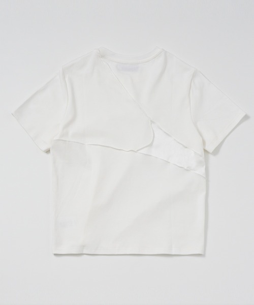 SERENO(セレーノ)の「アシメラインアウトシームニットT(Tシャツ/カットソー・レディース・ホワイト・S)」の11枚目の写真