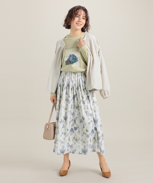 GLACIER lusso(グラシアルッソ)の「フォトプリントTシャツ(Tシャツ/カットソー・レディース・イエロー系その他/ホワイト×ゴールド/ホワイト×シルバー/スミクロ・L/LL/M/S)」の14枚目の写真