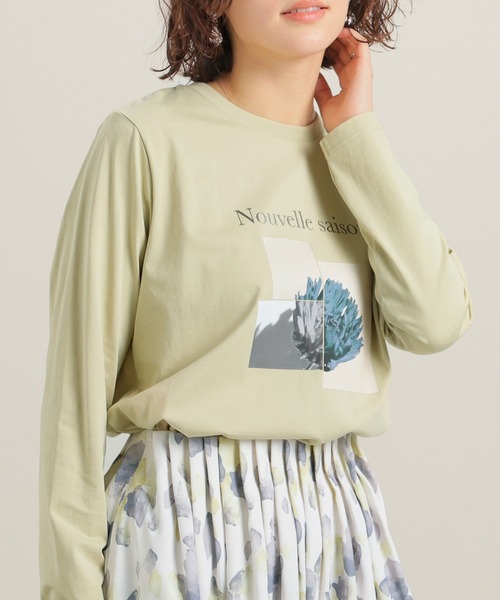 GLACIER lusso(グラシアルッソ)の「フォトプリントTシャツ(Tシャツ/カットソー・レディース・イエロー系その他/ホワイト×ゴールド/ホワイト×シルバー/スミクロ・L/LL/M/S)」の17枚目の写真