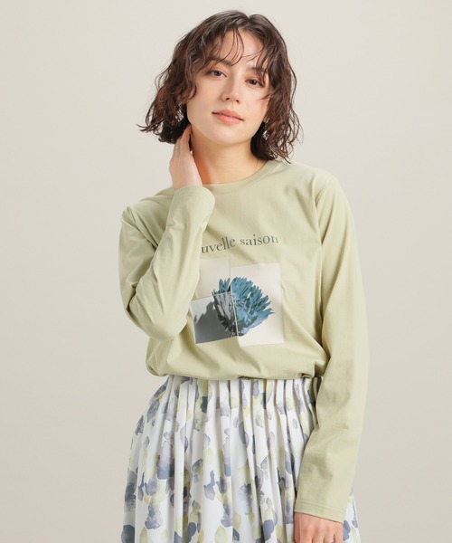 GLACIER lusso(グラシアルッソ)の「フォトプリントTシャツ(Tシャツ/カットソー・レディース・イエロー系その他/ホワイト×ゴールド/ホワイト×シルバー/スミクロ・L/LL/M/S)」の18枚目の写真