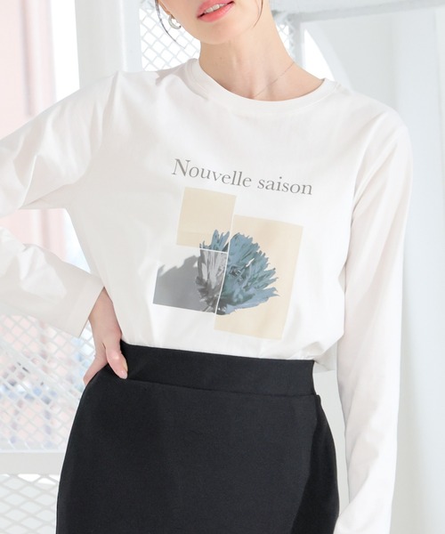 GLACIER lusso(グラシアルッソ)の「フォトプリントTシャツ(Tシャツ/カットソー・レディース・イエロー系その他/ホワイト×ゴールド/ホワイト×シルバー/スミクロ・L/LL/M/S)」の22枚目の写真