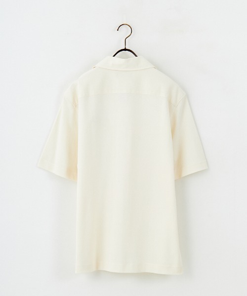 FRED PERRY（フレッドペリー）の「[FRED PERRY/フレッドペリー] コンプレスメッシュ ワンポイントロゴ刺繍 ショートスリーブシャツ（シャツ/ブラウス・レディース・ブラック/グリーン/キナリ・L/M）」の9枚目の写真