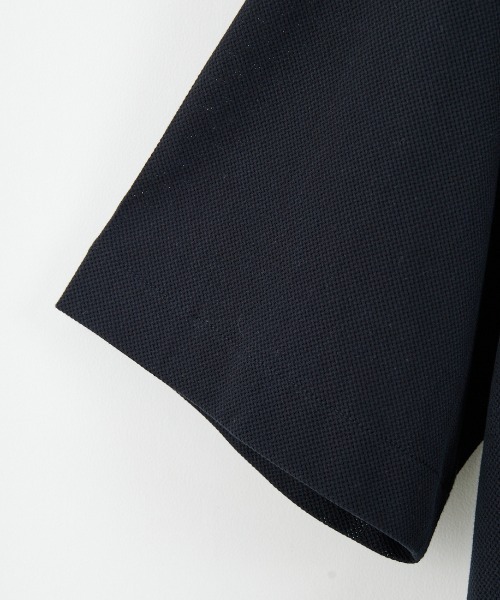 FRED PERRY（フレッドペリー）の「[FRED PERRY/フレッドペリー] コンプレスメッシュ ワンポイントロゴ刺繍 ショートスリーブシャツ（シャツ/ブラウス・レディース・ブラック/グリーン/キナリ・L/M）」の19枚目の写真