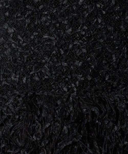 ASTRAET（アストラット）の「＜ASTRAET＞フリンジ Uネックジレ（ベスト・レディース・ブラック/ホワイト・FREE）」の17枚目の写真