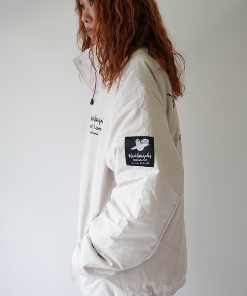 Port(ポート)の「【 Mark Gonzales / マークゴンザレス 】 スタンドカラー ジャケット(ダウンジャケット/コート・メンズ・ブラック/グレー・XL/M/L)」の16枚目の写真