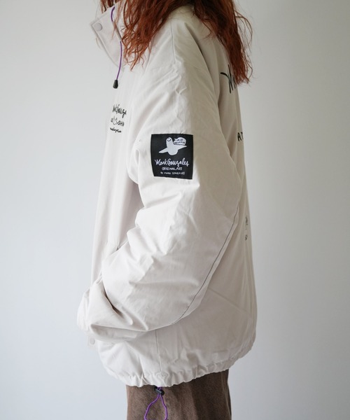 Port(ポート)の「【 Mark Gonzales / マークゴンザレス 】 スタンドカラー ジャケット(ダウンジャケット/コート・メンズ・ブラック/グレー・XL/M/L)」の17枚目の写真