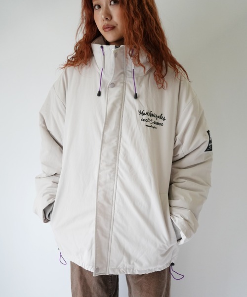 Port(ポート)の「【 Mark Gonzales / マークゴンザレス 】 スタンドカラー ジャケット(ダウンジャケット/コート・メンズ・ブラック/グレー・XL/M/L)」の14枚目の写真
