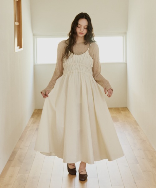 volume cami onepiece/ボリュームキャミワンピース（ワンピース