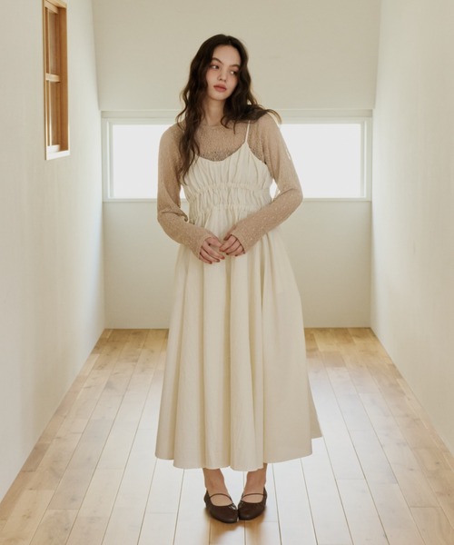 volume cami onepiece/ボリュームキャミワンピース（ワンピース
