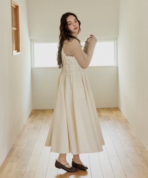 OLUN オルン　ボリュームキャミワンピース volume cami onepiece/ボリュームキャミワンピース（ワンピース