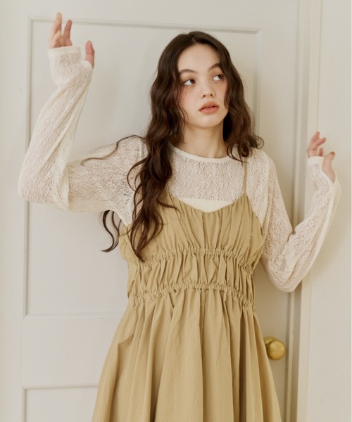 volume cami onepiece/ボリュームキャミワンピース（ワンピース