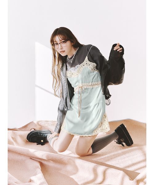 ハートモチーフプリントTシャツ（Tシャツ/カットソー）｜LILY BROWN