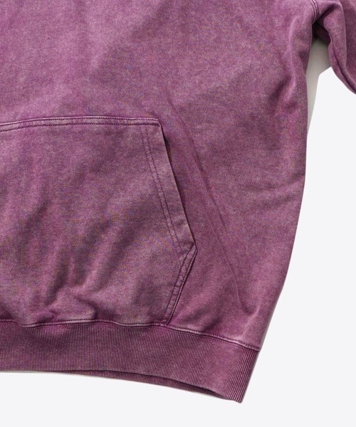 ScoLar（スカラー）の「ScoLar(スカラー) 超常現象プリント ケミカル加工裏毛パーカー（パーカー・レディース・チャコールグレー/ブルー・MEDIUM）」の14枚目の写真