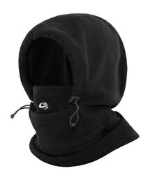 GLACK（グラック）の「GC026 シュレッダーフリースフードバラクラバ (ブラック)（ニットキャップ/ビーニー）」